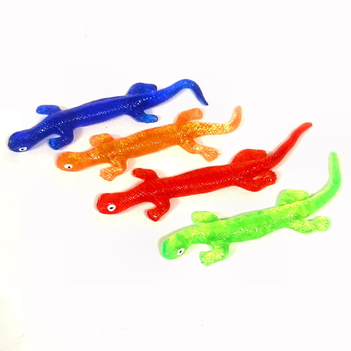 20 stk Sticky Toy Super Stretchy Lizard Legetøj Sticky Hands For