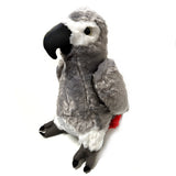 30cm African Grey Parrot Soft Toy