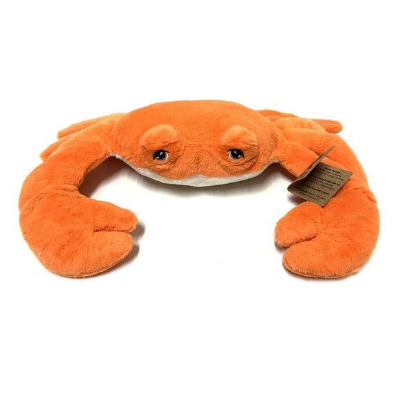 Crab Cuddly Stuffed Animal Toy with Eco Friendly Stuffing