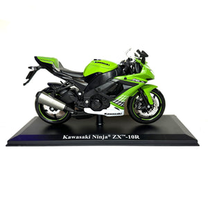 Diecast Kawasaki Ninja ZX-10R Motorcycle Scale Model