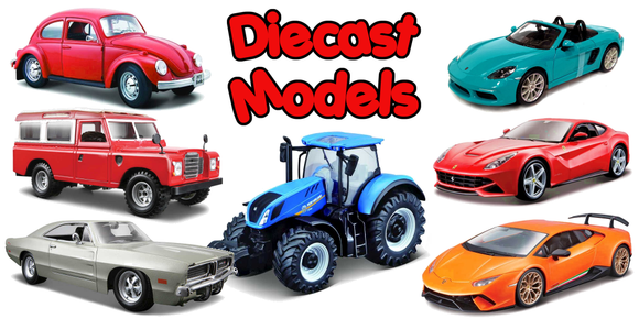 Diecast Models and Die Cast Cars