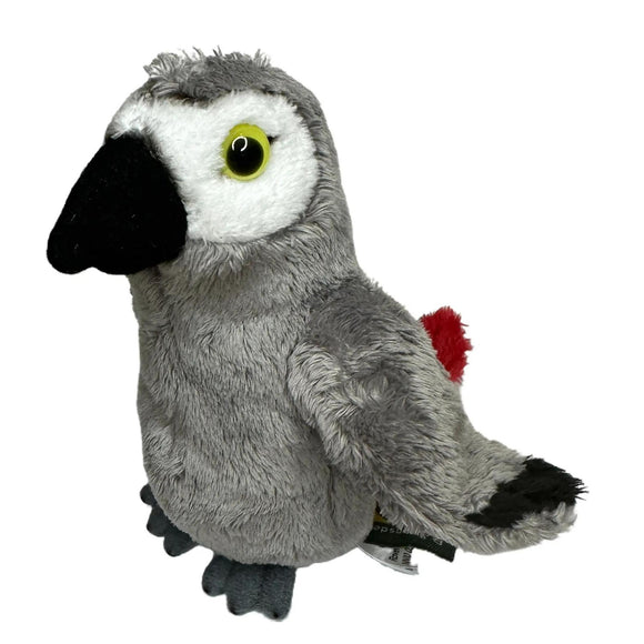 Eco Friendly African Grey Parrot Soft Toy