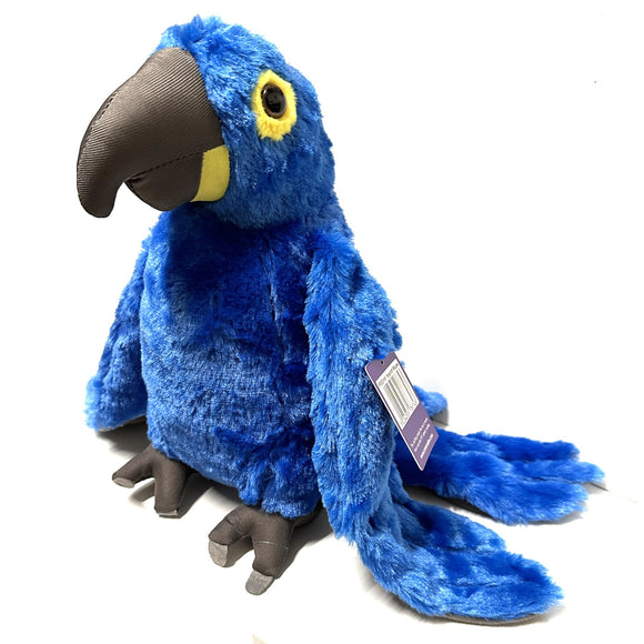 Hyacinth Macaw Blue Parrot Cuddly Toy