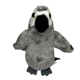 Eco Friendly 15cm African Grey Parrot Soft Toy