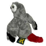 Eco Friendly 15cm African Grey Parrot Soft Toy