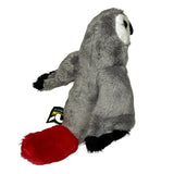 Eco Friendly 15cm African Grey Parrot Soft Toy