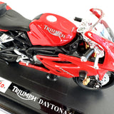 Maisto 1:18 Scale Diecast Triumph Daytona 675 Motorcycle