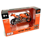 Maisto 1:18 Scale KTM RC16 Factory Racing Team #9 Petrucci Motorcycle