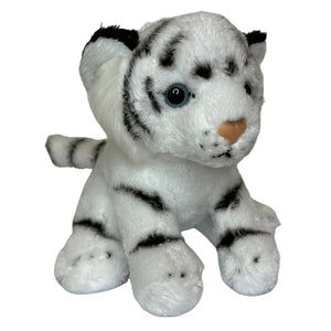 Small White Tiger Cuddly Soft Toy Stuffed Animal