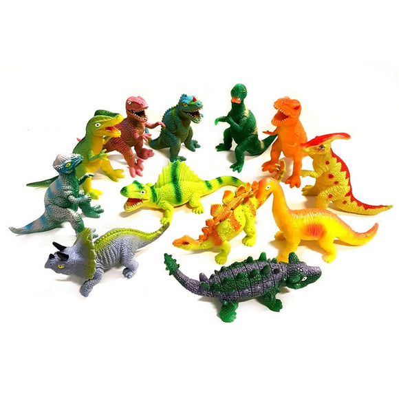 11cm Stretchy Dinosaur Pocket Money Sensory Squeezy Toy Choice of 11 designs
