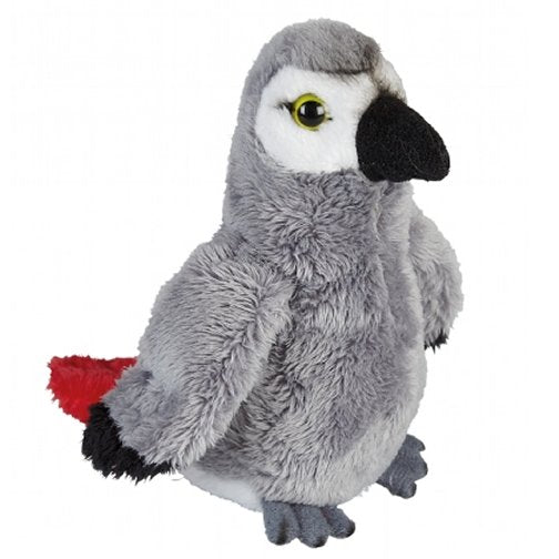 15 cm Grey Parrot Plush Cuddly Soft Toy suitable for all ages 