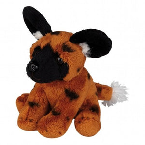 15cm African Hunting Dog Cuddly Toy, suitable for all ages