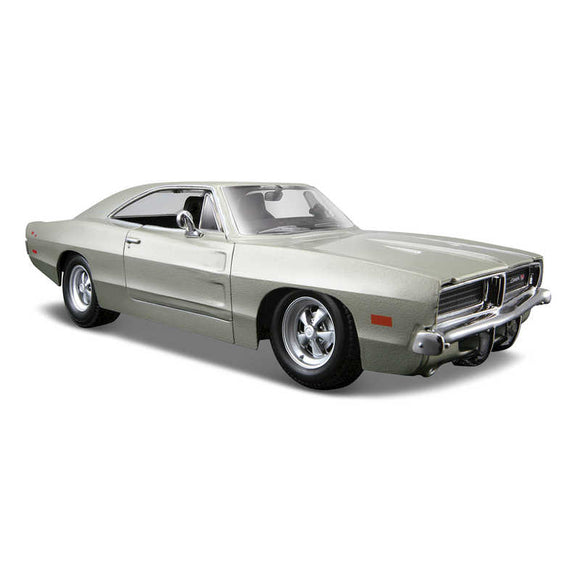 1:25 Diecast 1969 Dodge Charger R/T Model toy car