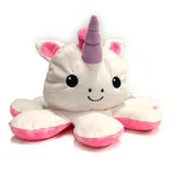 Reversible Unicorn Octopus Soft Toy happy