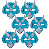 100 blue dinosaur children's masks fundraising pack