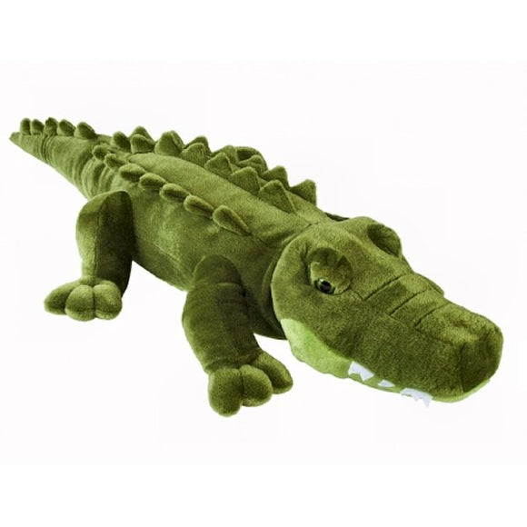 This super size super soft high detail Crocodile cuddly soft toy measures 80 cm long and is very huggable. Suitable for all ages.  CE tested and certified and made from high quality materials delivering you a superb product that will be cherished for years.