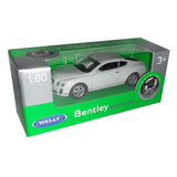Welly Diecast Cars - 1:60 Scale - Choice of 12