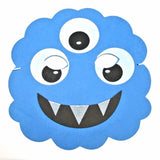 Blue Foam Monster mask 