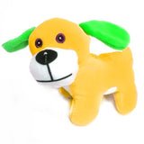 Orange Brightly Coloured 13cm Puppy Dog Cuddly Plush Soft Toy, Gift, Party Bag Filler Favor