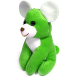 Green 13cm Brightly Coloured Mouse Cuddly Plush Soft Toy Party Bag Filler Favor Gift