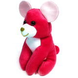 Pink 13cm Brightly Coloured Mouse Cuddly Plush Soft Toy Party Bag Filler Favor Gift