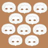 96 Hedgehog plain card decorate your own party masks 