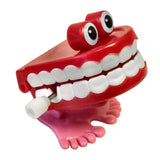 Chattering Teeth with Eyes Clockwork Pocket Money Toy