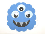 Blue Monster Children's Face Mask Fundraising Pack World Book Day