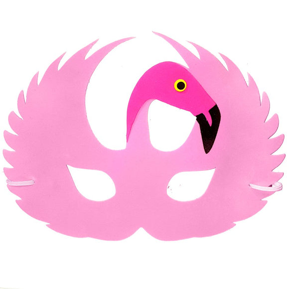 Flamingo Foam Children's Fancy Dress Mask