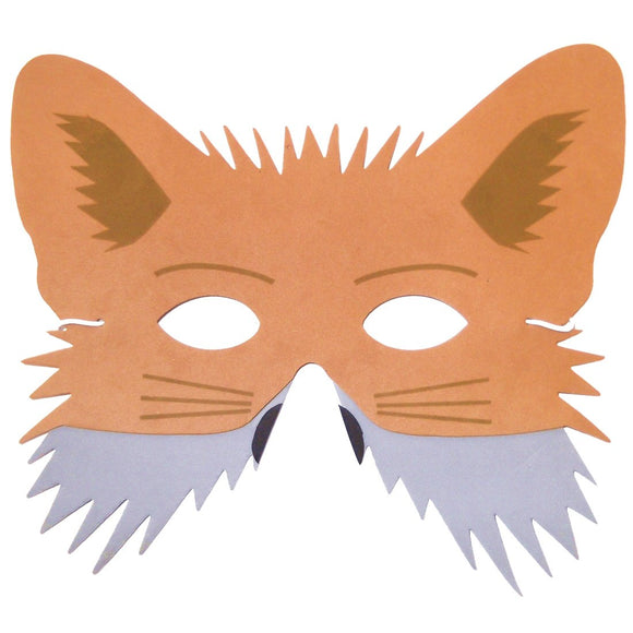 Kids Fox Face Mask For Storytelling, School, Party Bags and Fancy Dress