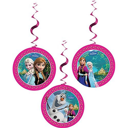 Disney Frozen Hanging Swirl Party Decorations