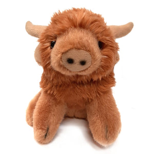 Small Highland Cow Soft Cuddly Toy