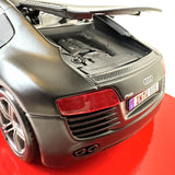 1:24 Diecast Audi R8 - Matte Black Series