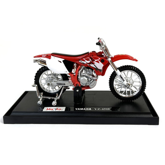 1:18 Scale Diecast Yamaha YZ450F Motorcycle
