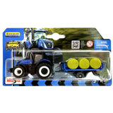 Diecast New Holland Tractor With Trailer