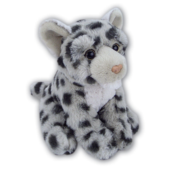 Snow Leopard Cuddly Soft Toy Plush Animal