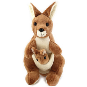 28cm Kangaroo Cuddly Plush Toy suitable for all ages