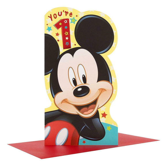 Mickey Mouse Your 1 Birthday Card by Hallmark