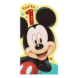 Mickey Mouse Your 1 Birthday Card by Hallmark