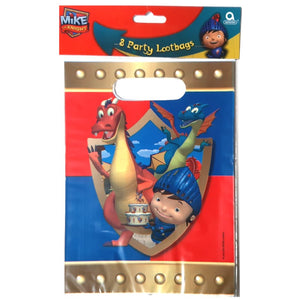 A Pack of 6 Mike The Knight Party Favor Bags