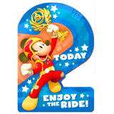 2 Today Enjoy The Ride Mickey Mouse Birthday Card