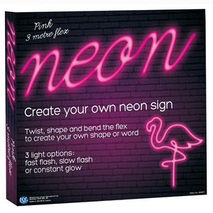 Create your own neon sign red or blue