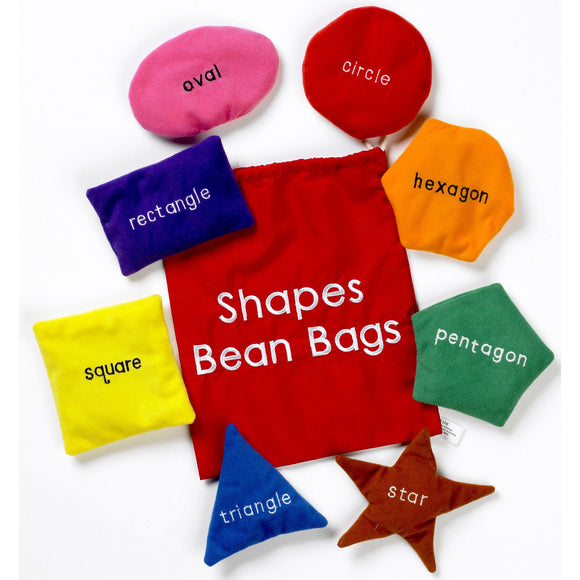 Shapes Bean Bags, Educational Sensory Learning Resources 
