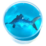 Shark Toy in a pot of Blue Slime Pocket Money Toy Party Bag Filler Favor