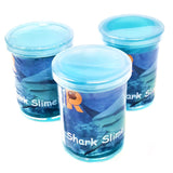 Shark Toy in a pot of Blue Slime Pocket Money Toy Party Bag Filler Favor