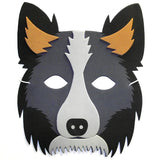 Collie Sheepdog Children's Party Masks great for School and World Book Day
