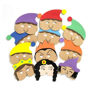 Snow White and the Seven Dwarfs Story Time Children's Face Mask Set