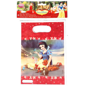 A Pack of 6 Snow White and the Severn Dwarfs Party Favor Bags