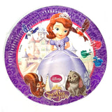 Sofia the First Party Plates
