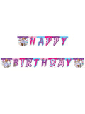 Sofia the First 'Happy Birthday' Letter Banner Party Decorations